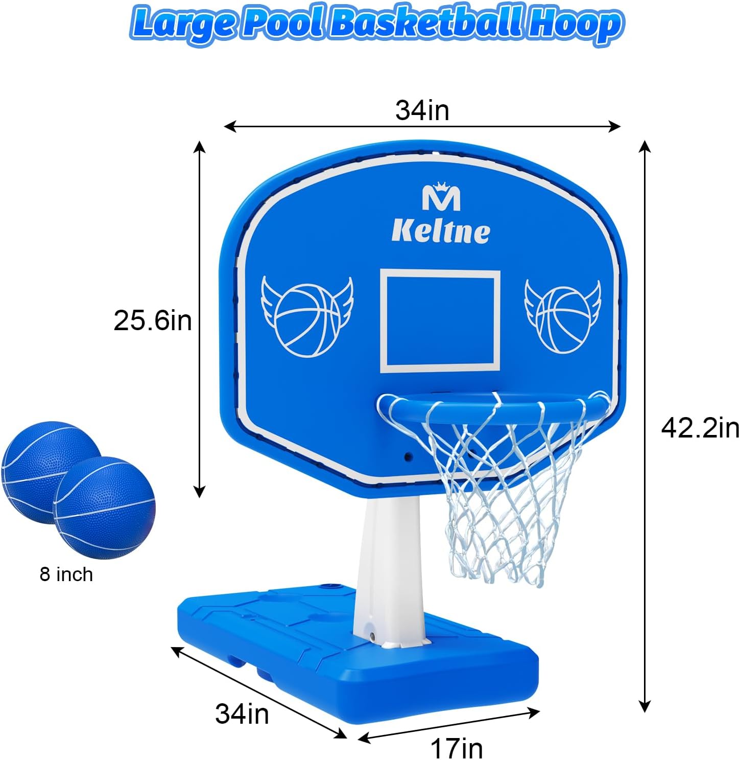 Genişletilmiş Sağlam Tabanlı B - Basketball Hoop incelemesi ve fiyatı