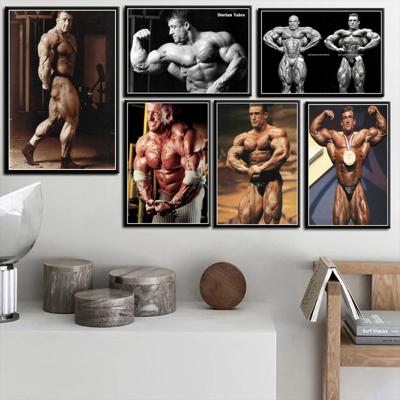 Büyük Dorian Yates adam kas sp - Sports Equipment Poster incelemesi ve fiyatı