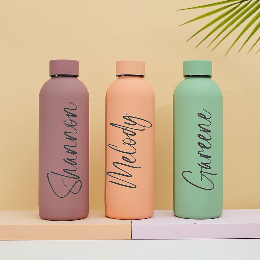 İsim Yazılı Mat Paslanmaz Çeli - Sports Water Bottle Insulated incelemesi ve fiyatı