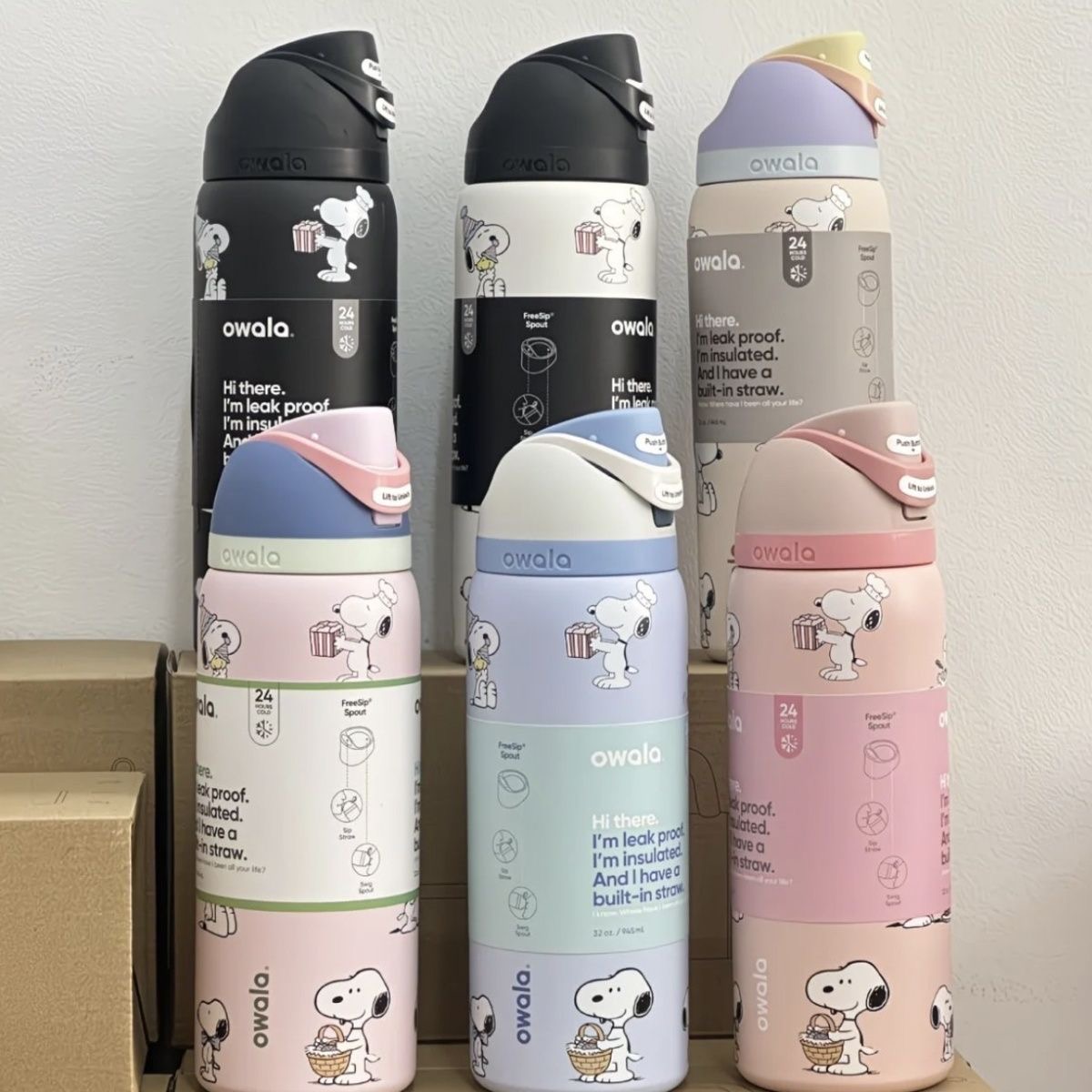 710 ml Snoopy Tasarımlı, 304 P - Sports Water Bottle Insulated incelemesi ve fiyatı
