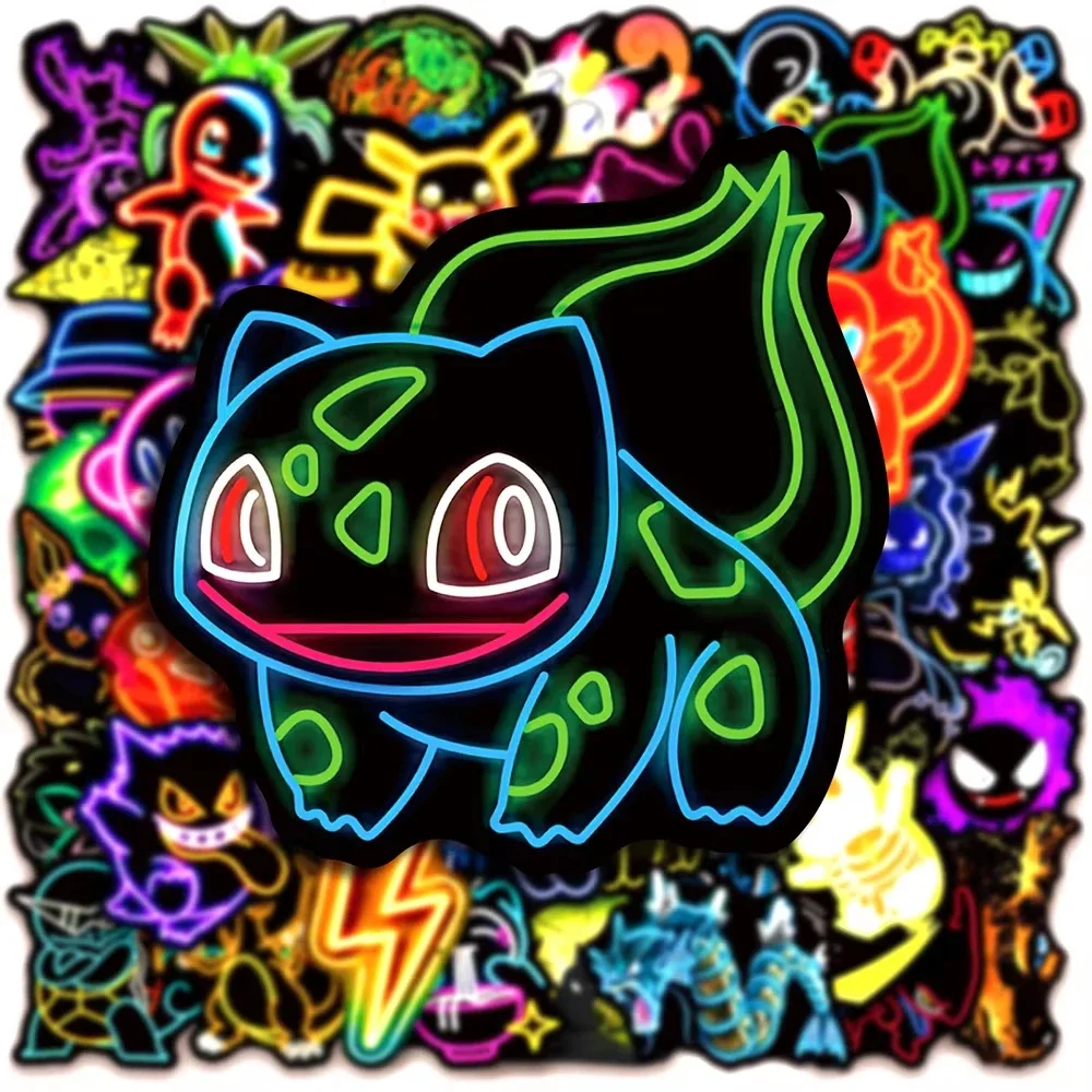 100 adet Neon Pokémon Sticker' - Skateboard incelemesi ve fiyatı