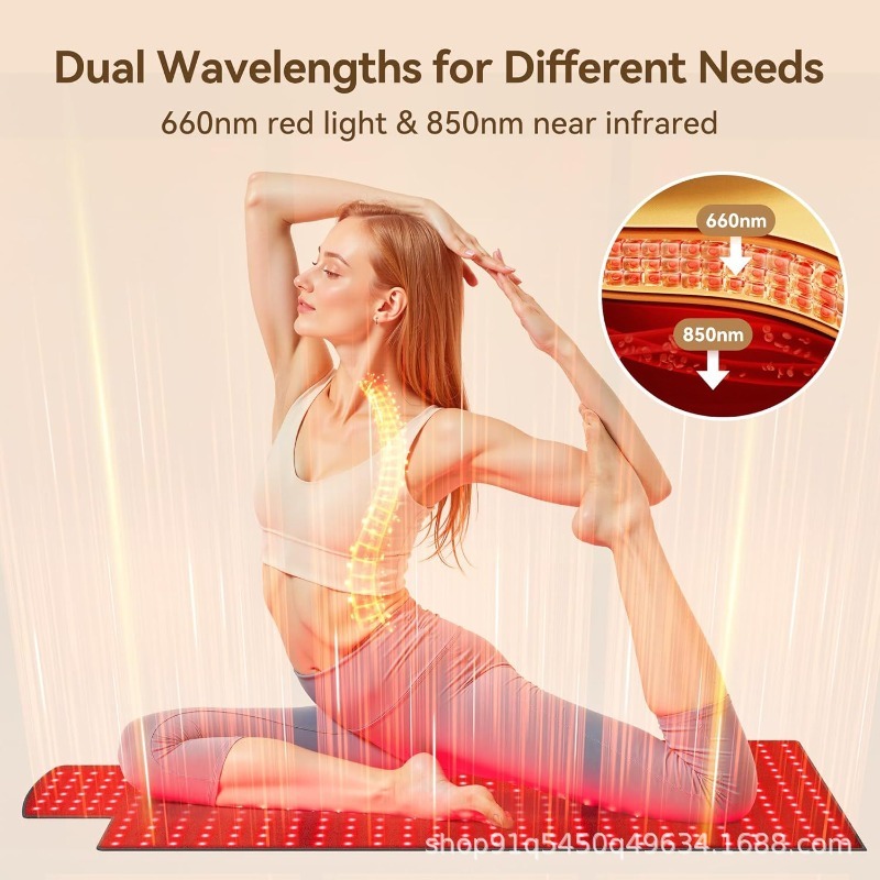 Kırmızı Kızılötesi Işık Terapi - Yoga Mat incelemesi ve fiyatı